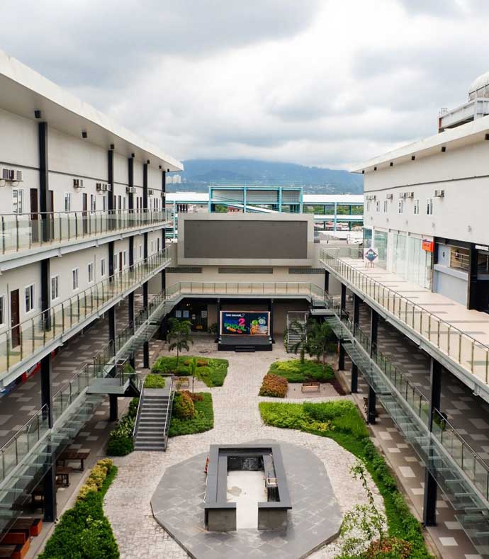 Cebu square top view